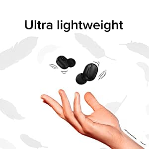 Xiaomi Redmi Earbuds Basic 2, Kabellose Bluetooth 5.0 Kopfhörer mit Mikrofon Freisprecher - AI Control schwarz