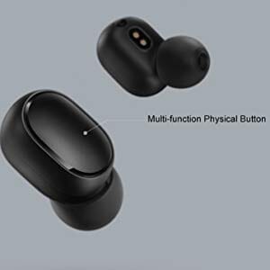 Xiaomi Redmi Earbuds Basic 2, Kabellose Bluetooth 5.0 Kopfhörer mit Mikrofon Freisprecher - AI Control schwarz